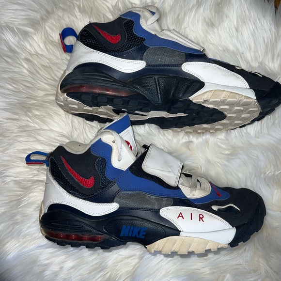 A1-Vintage Nike Air Max Speed Turf “NY Giants” Mens size 12 - Picture 2 of 9
